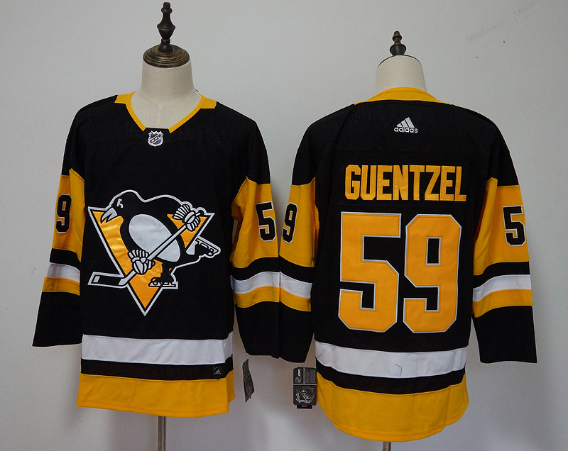 Men's Pittsburgh Penguins Jake Guentzel #59 Black Jersey